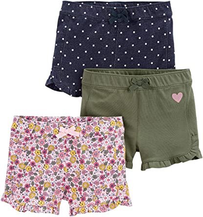 Set 2 quần short da cá Carter bé gái, size 3y - 14y Cambo xuất xịn10