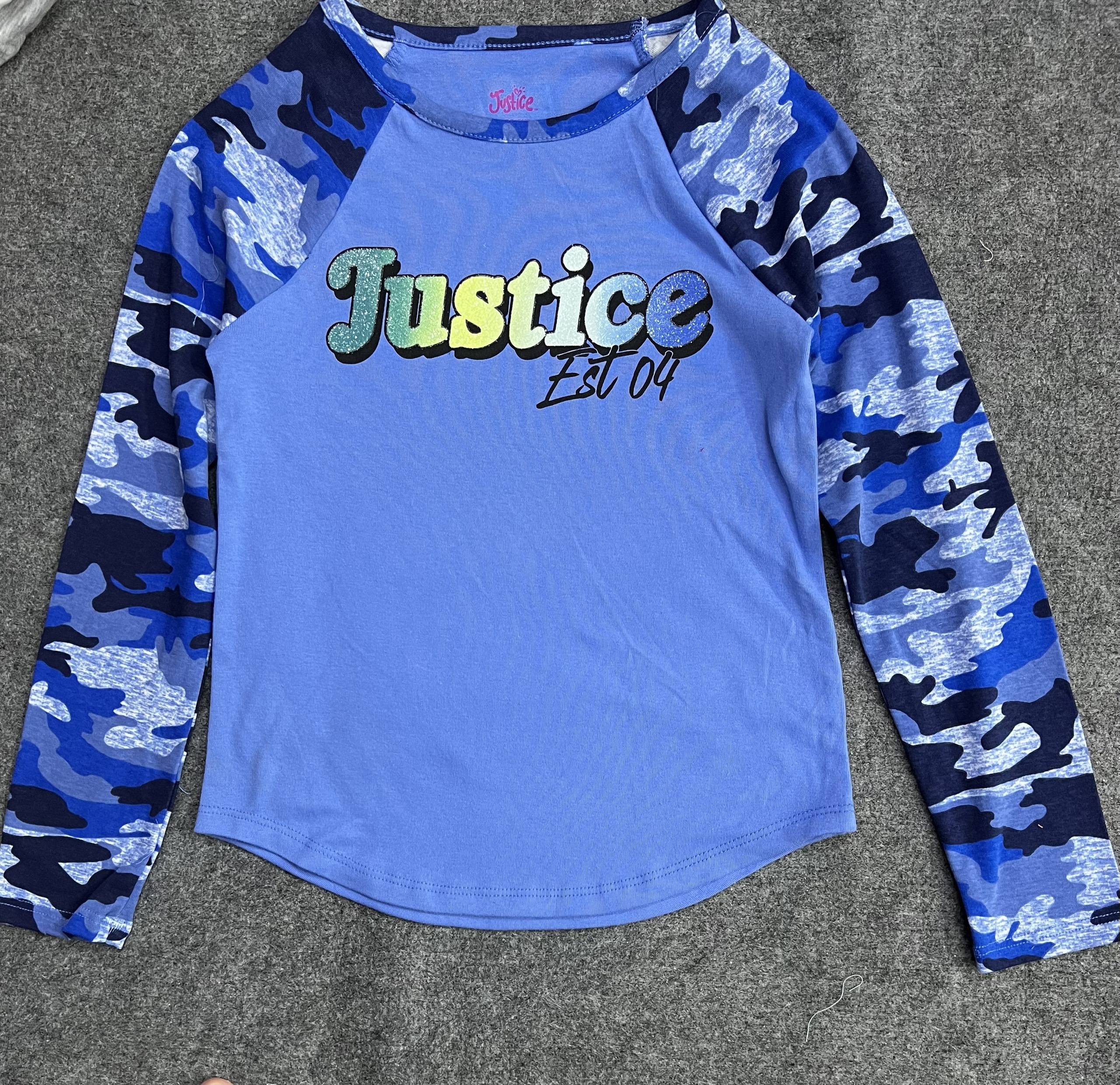 Áo dài tay BG Justice VNXK dư xịn JUSTICE size 4/5-16/18 (5 size)4