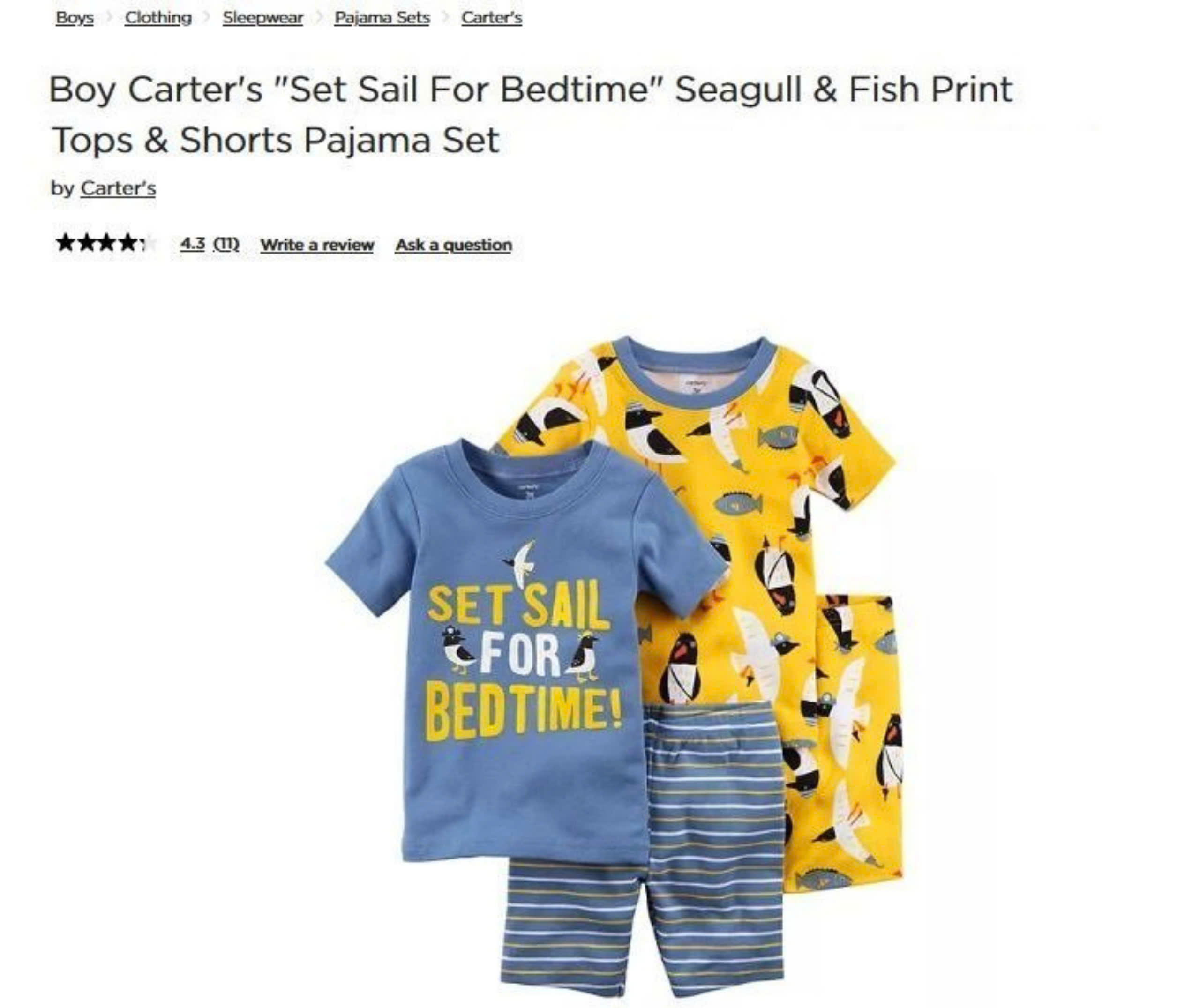 Set 2bộ thun đùi bé trai Carter trong túi zip, size 6M - 8T ( tỷ lệ size 10+14T rất ít, ko đáng kể) . Việt Nam xuất xịn.18