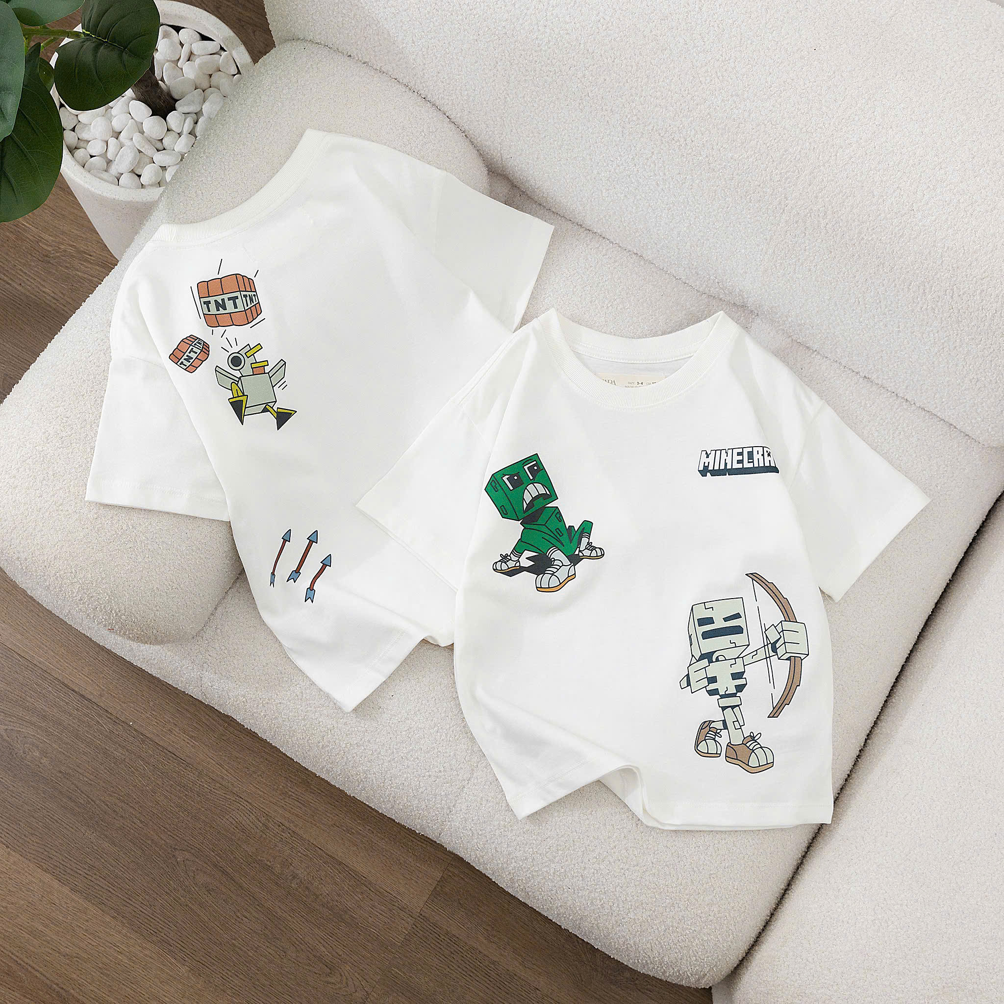 Set 3 áo thun Zara bé trai, một số mẫu bé gái mặc được. 9 size từ 1-2, 3-4, 4-5 đến 13-14 (15-50kg)0