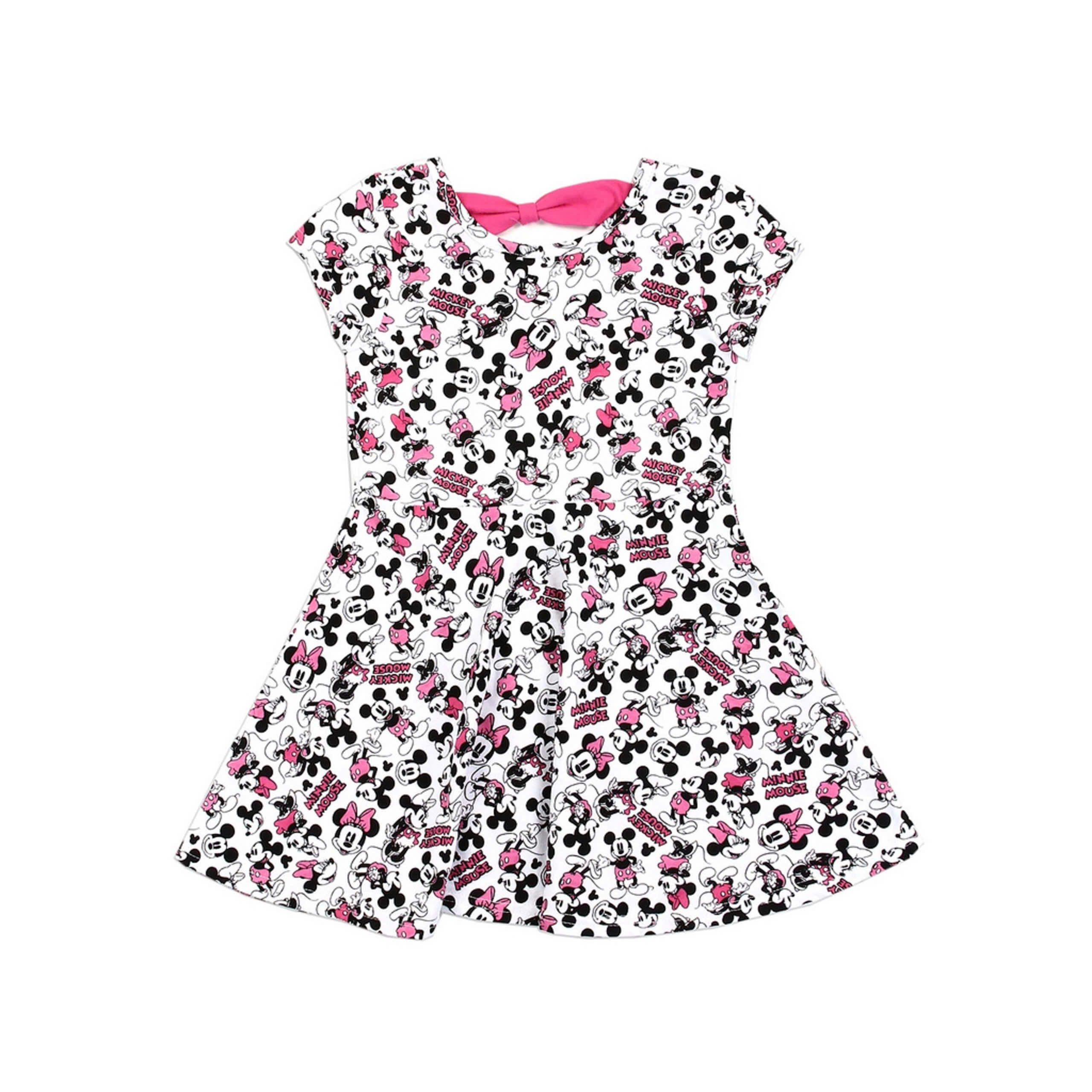 Đầm thun khoét nơ sau Disney , size 12M - 6/6X, TQXK dư xịn2