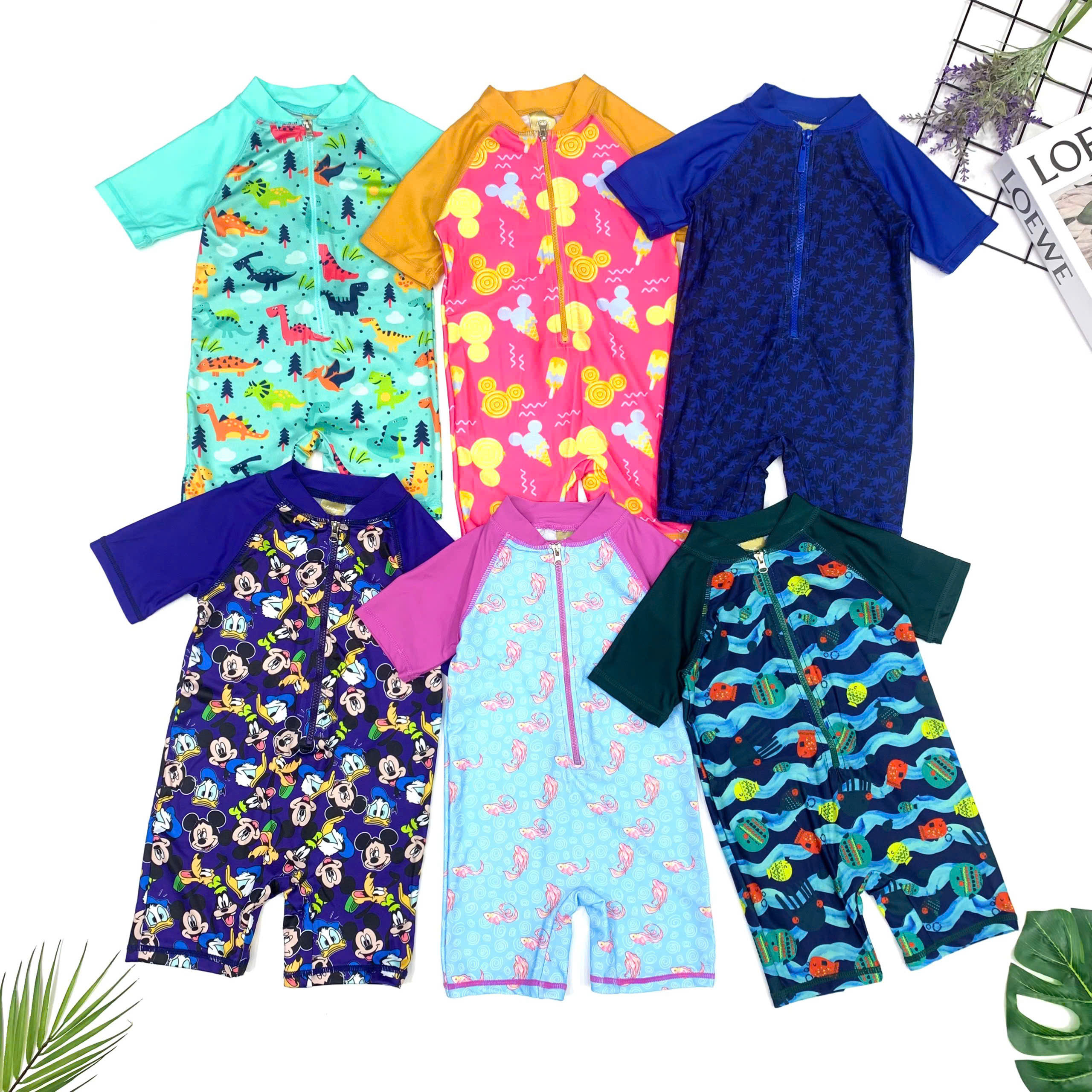 Bộ bơi liên thân Colloky BTBG sz 4-6-8-10-12. ( tương đương 1-8T), hàng TQXK dư xịn17