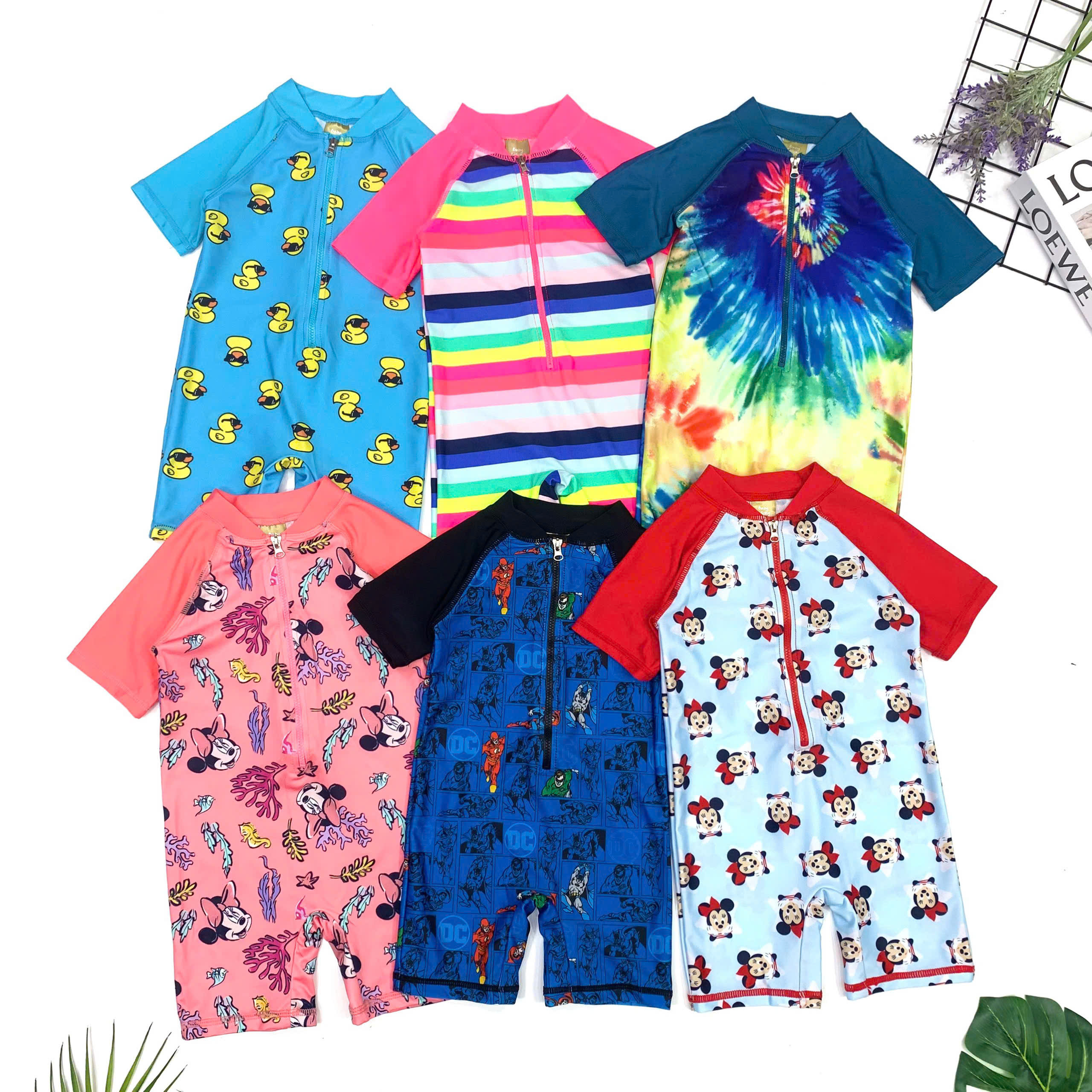 Bộ bơi liên thân Colloky BTBG sz 4-6-8-10-12. ( tương đương 1-8T), hàng TQXK dư xịn7