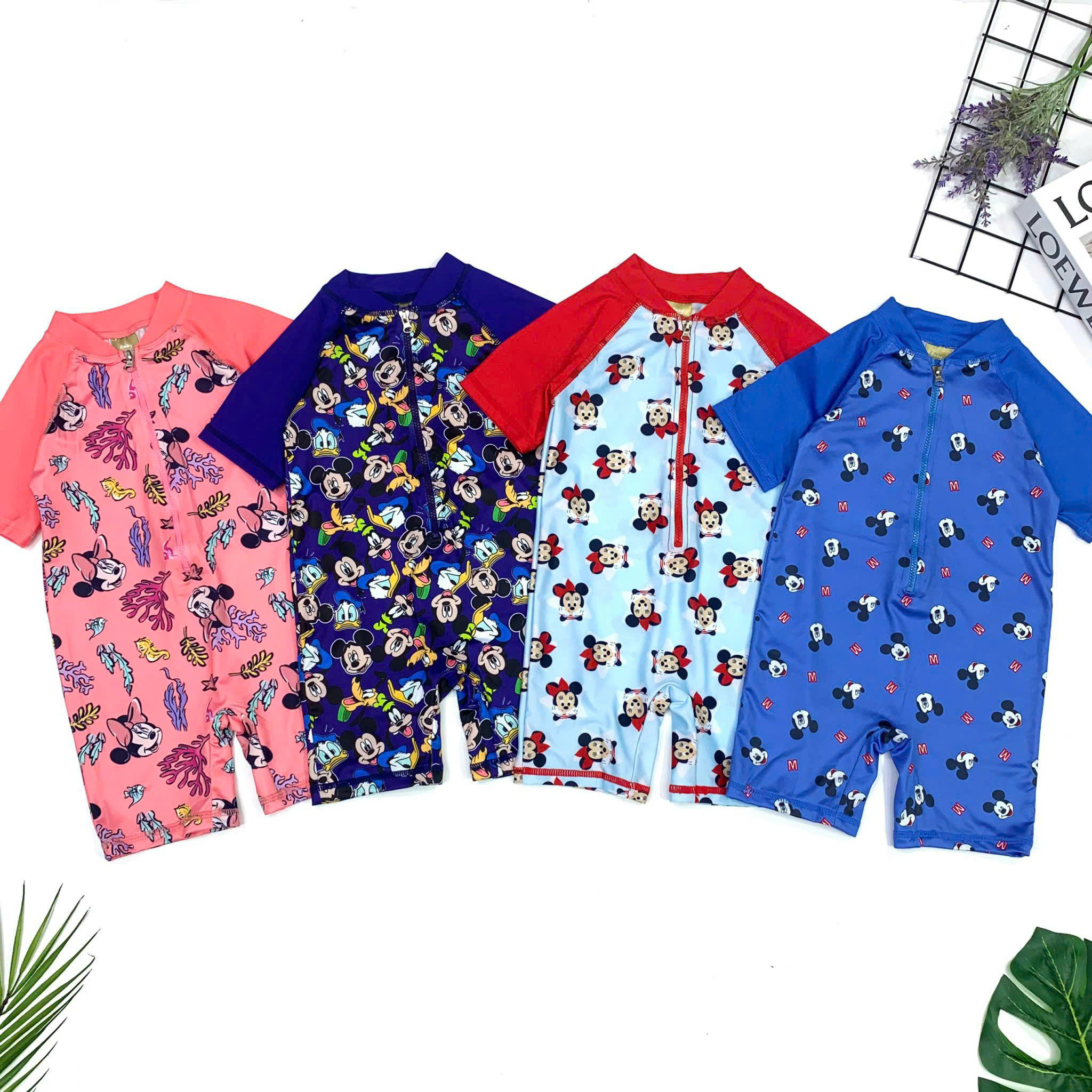 Bộ bơi liên thân Colloky BTBG sz 4-6-8-10-12. ( tương đương 1-8T), hàng TQXK dư xịn16