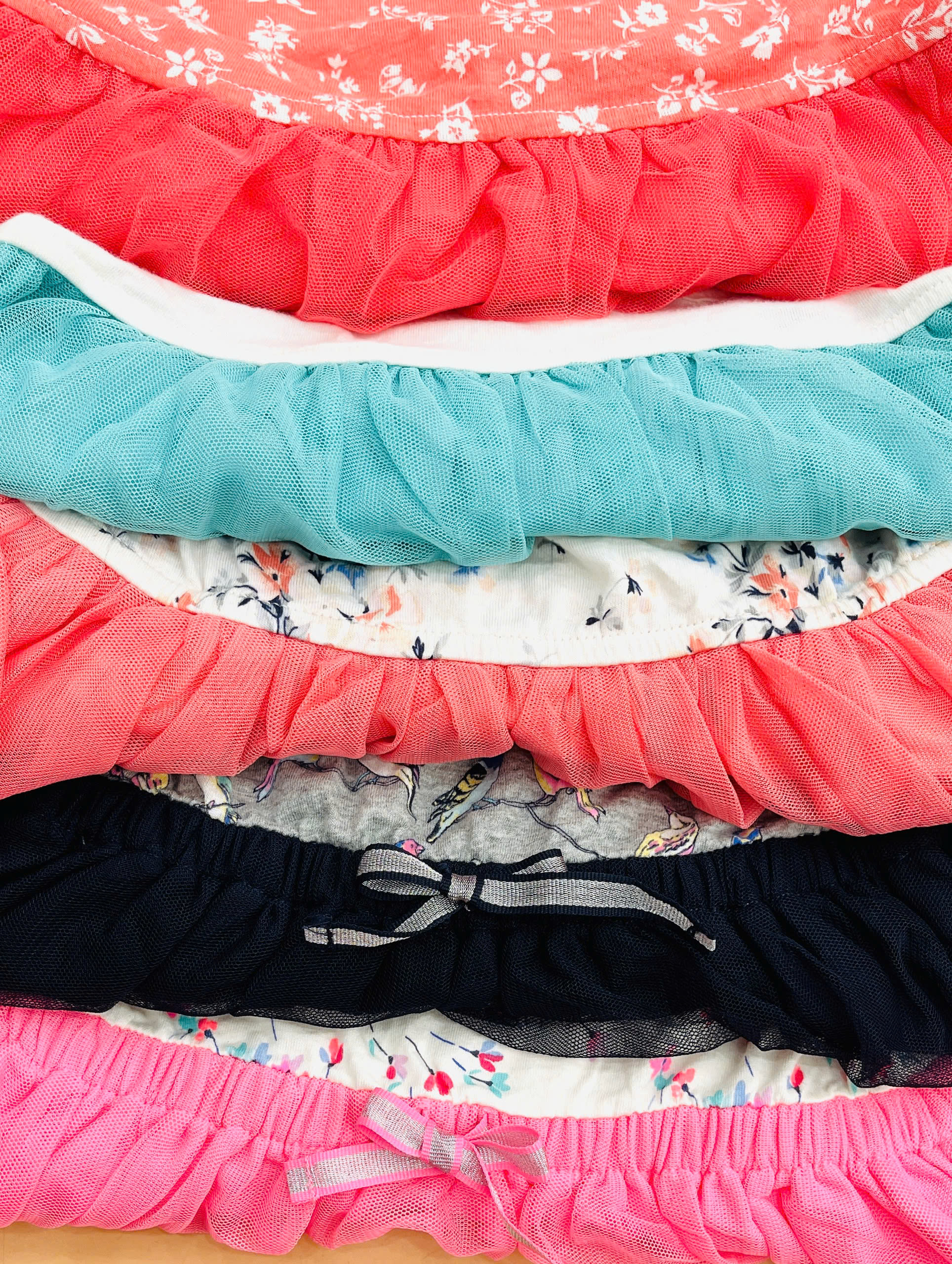 Đầm thun phối chân váy voan Baby Gap, size 6/12M - 5T. Cambodia xuất xịn.6