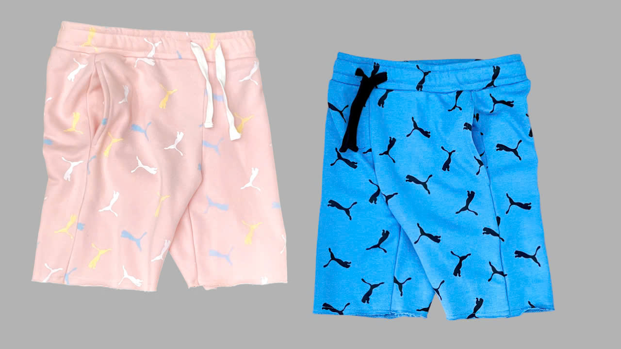 Quần short da cá size đại bé trai Puma, size 7/8T - 14/16T. Cambodia xuất xịn10