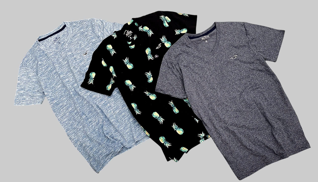 Áo thun nam tay ngắn HOLLISTER, size XXS - XXL. Việt Nam xuất xịn13