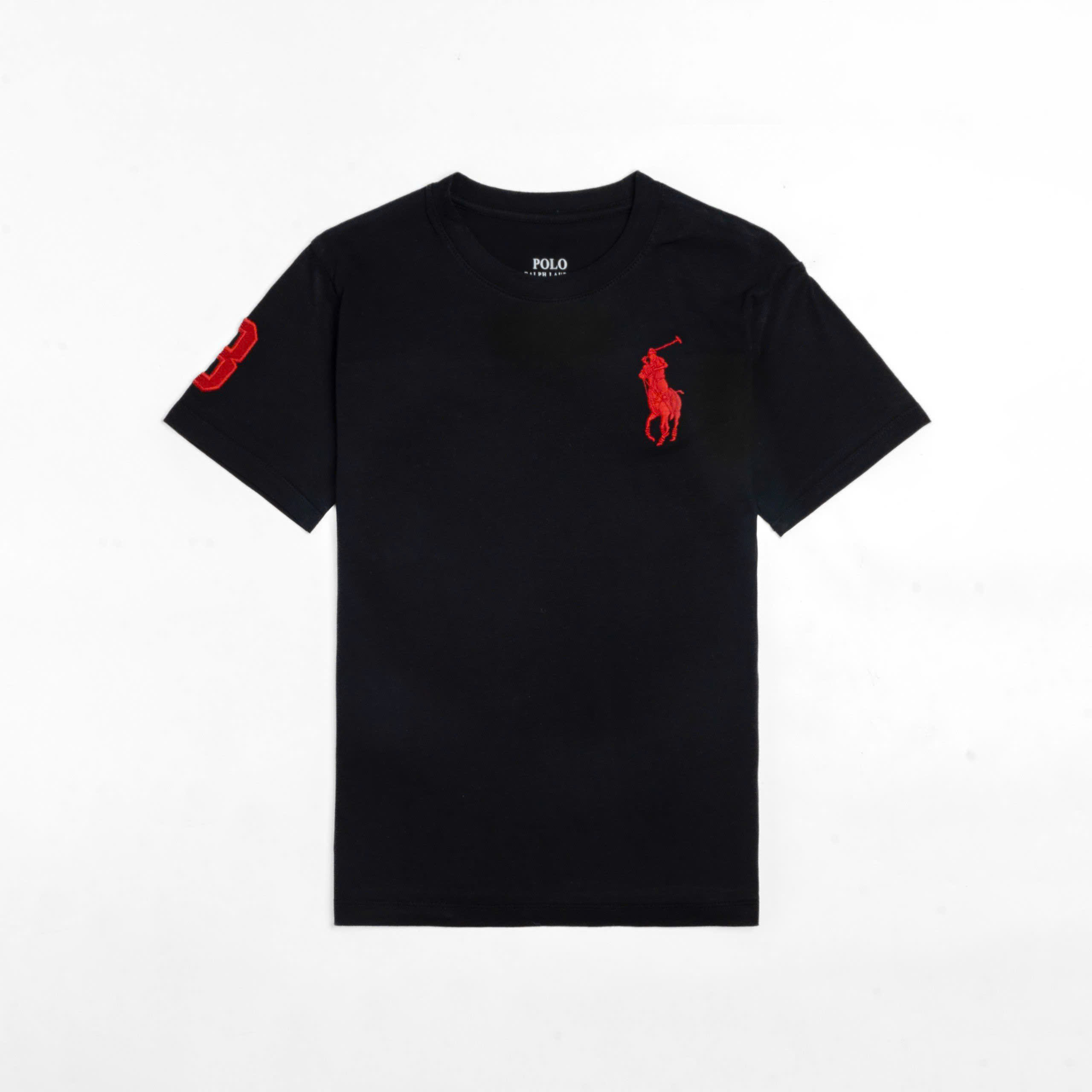 Set 3 cái áo thun bé trai polo thêu logo và tay 6 size XS-XXL (23-50kg)7