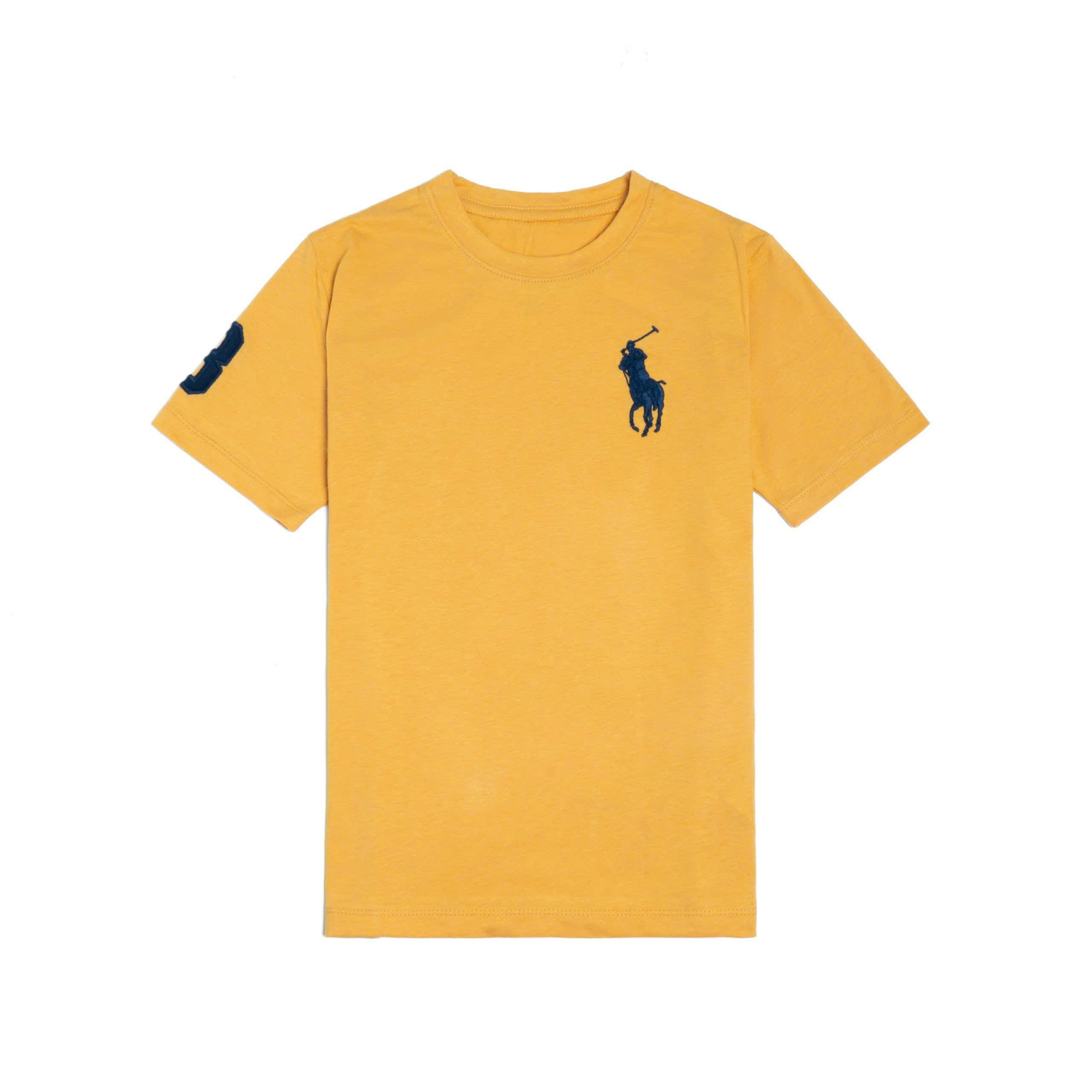 Set 3 cái áo thun bé trai polo thêu logo và tay 6 size XS-XXL (23-50kg)12