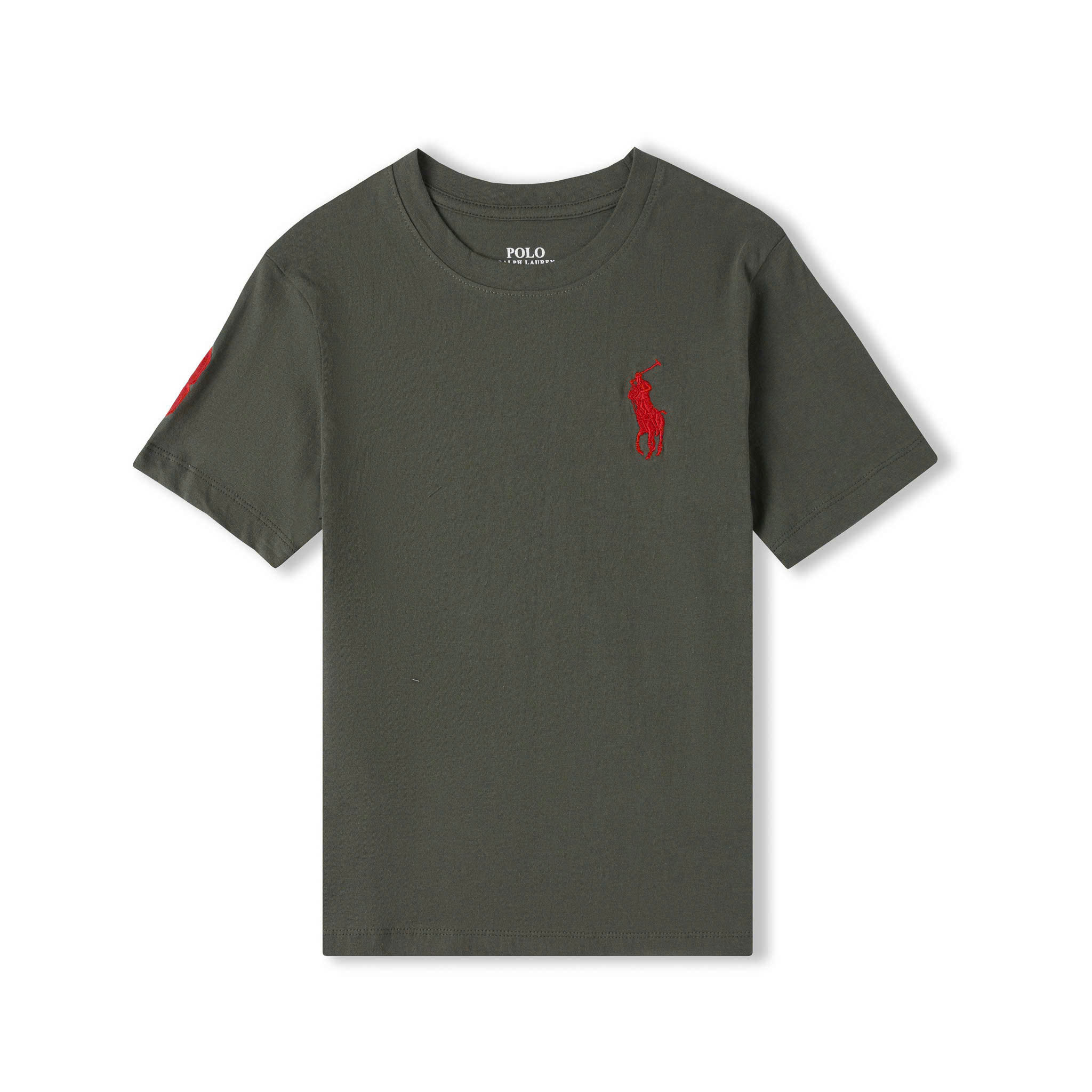 Set 3 cái áo thun bé trai polo thêu logo và tay 6 size XS-XXL (23-50kg)10