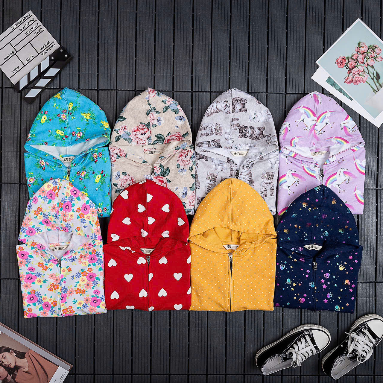 Áo khoác bé gái size 5/6-16/18 (6 size) cho bé 20-45kg15