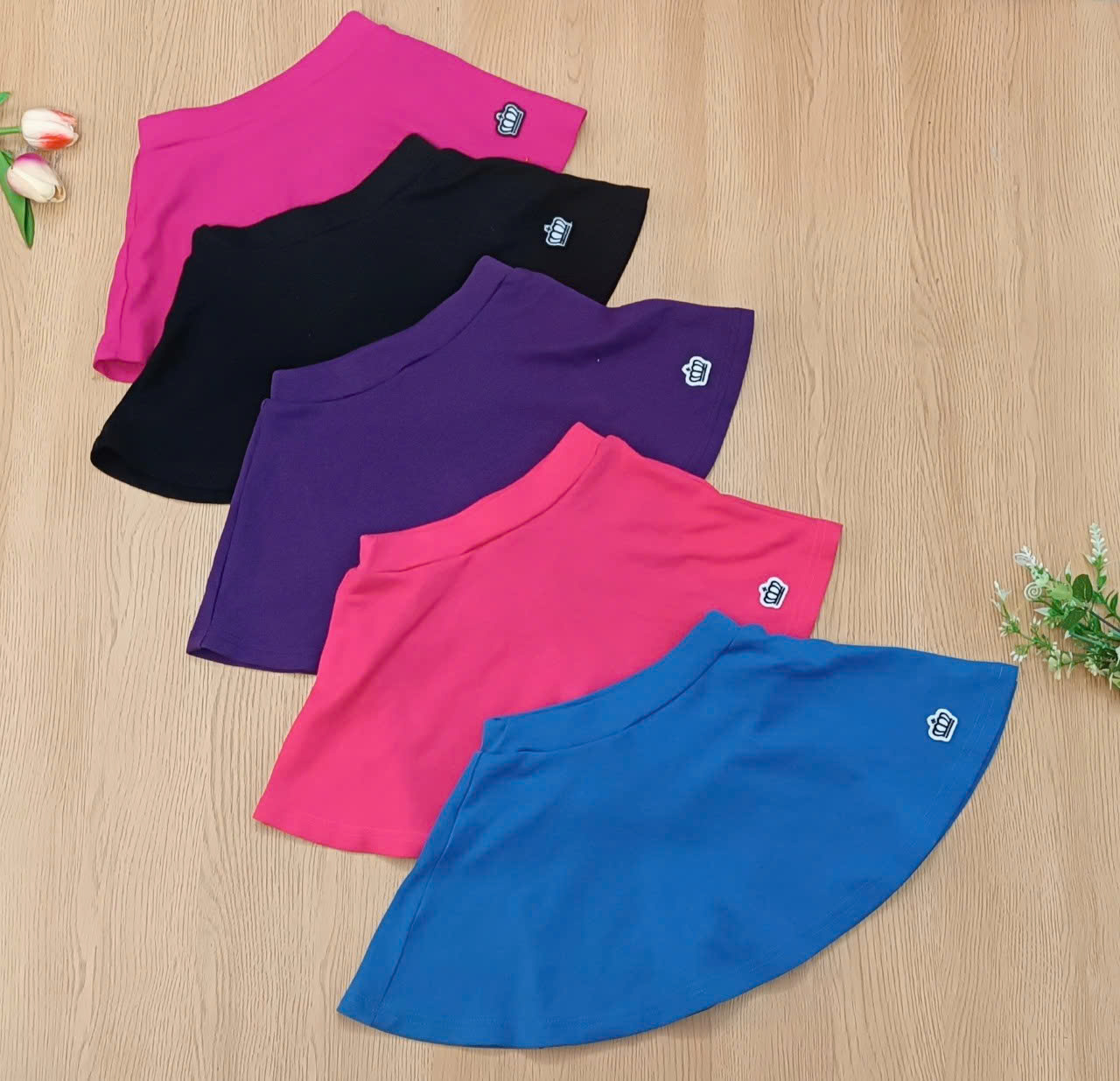Set 2 chân váy cotton + voan BabyDoll xuất Nhật siêu xinh, size 80 - 150 VN xuất xịn4