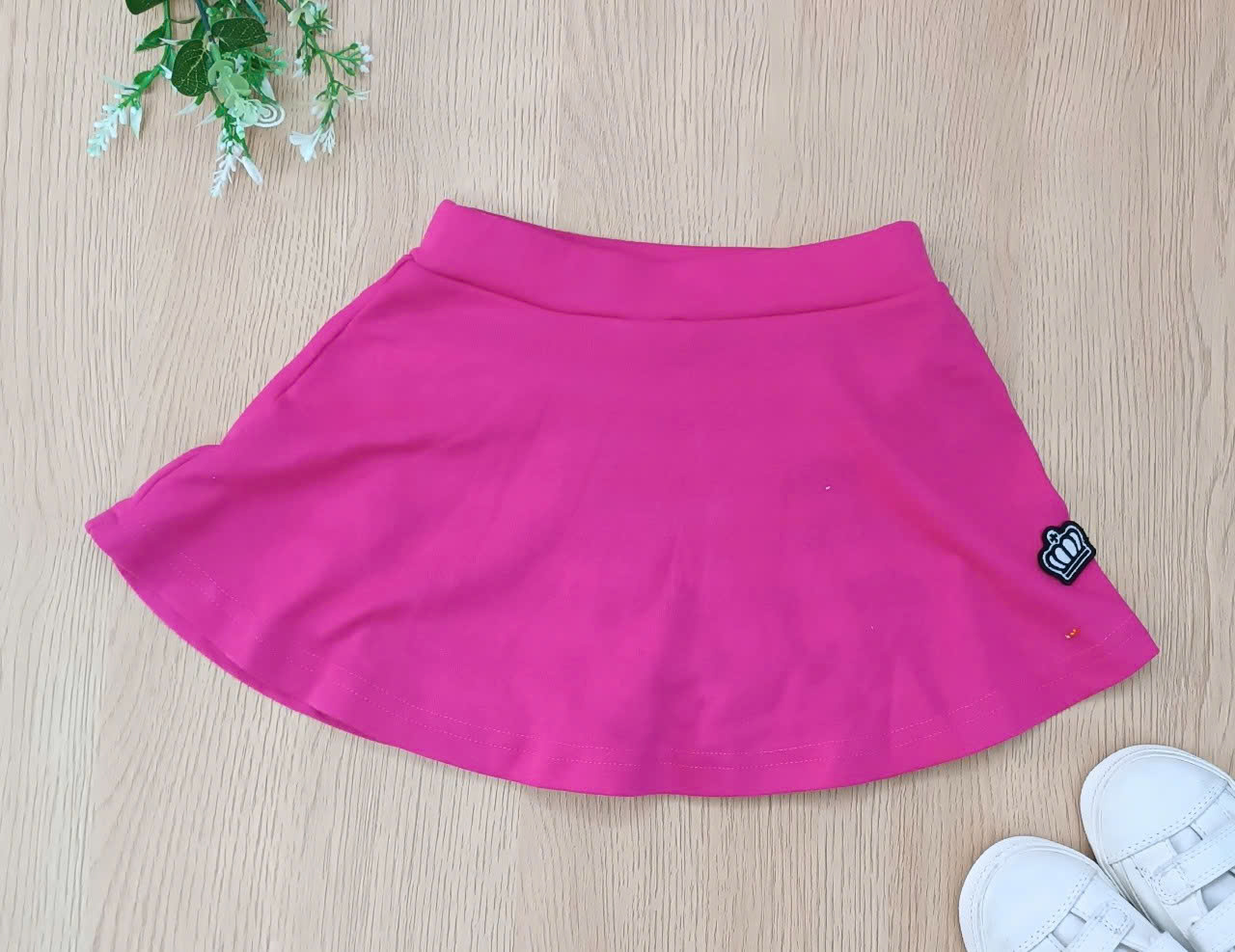 Set 2 chân váy cotton + voan BabyDoll xuất Nhật siêu xinh, size 80 - 150 VN xuất xịn5