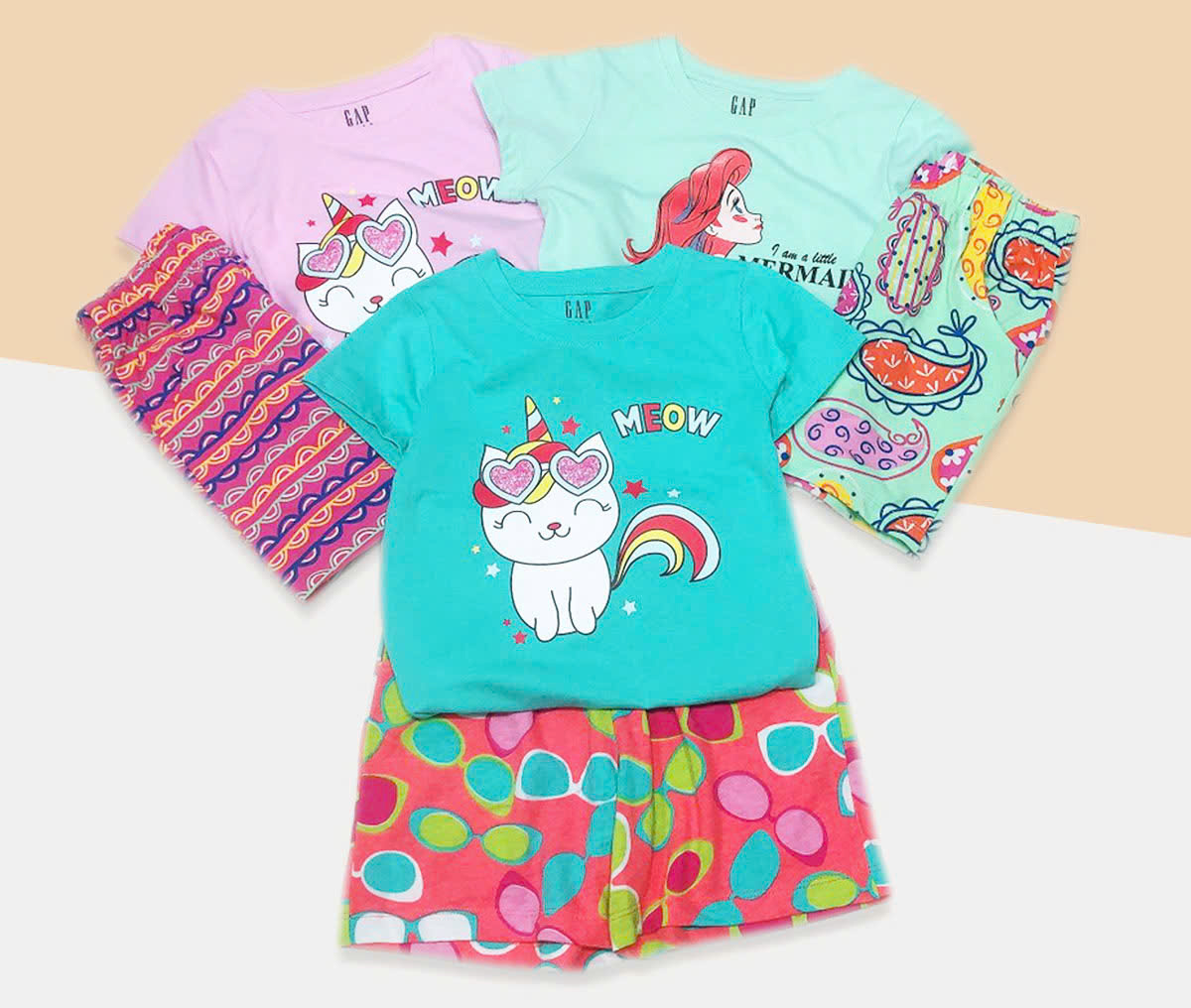 Bộ GAP KIDS cotton BG đại rất dễ thương.