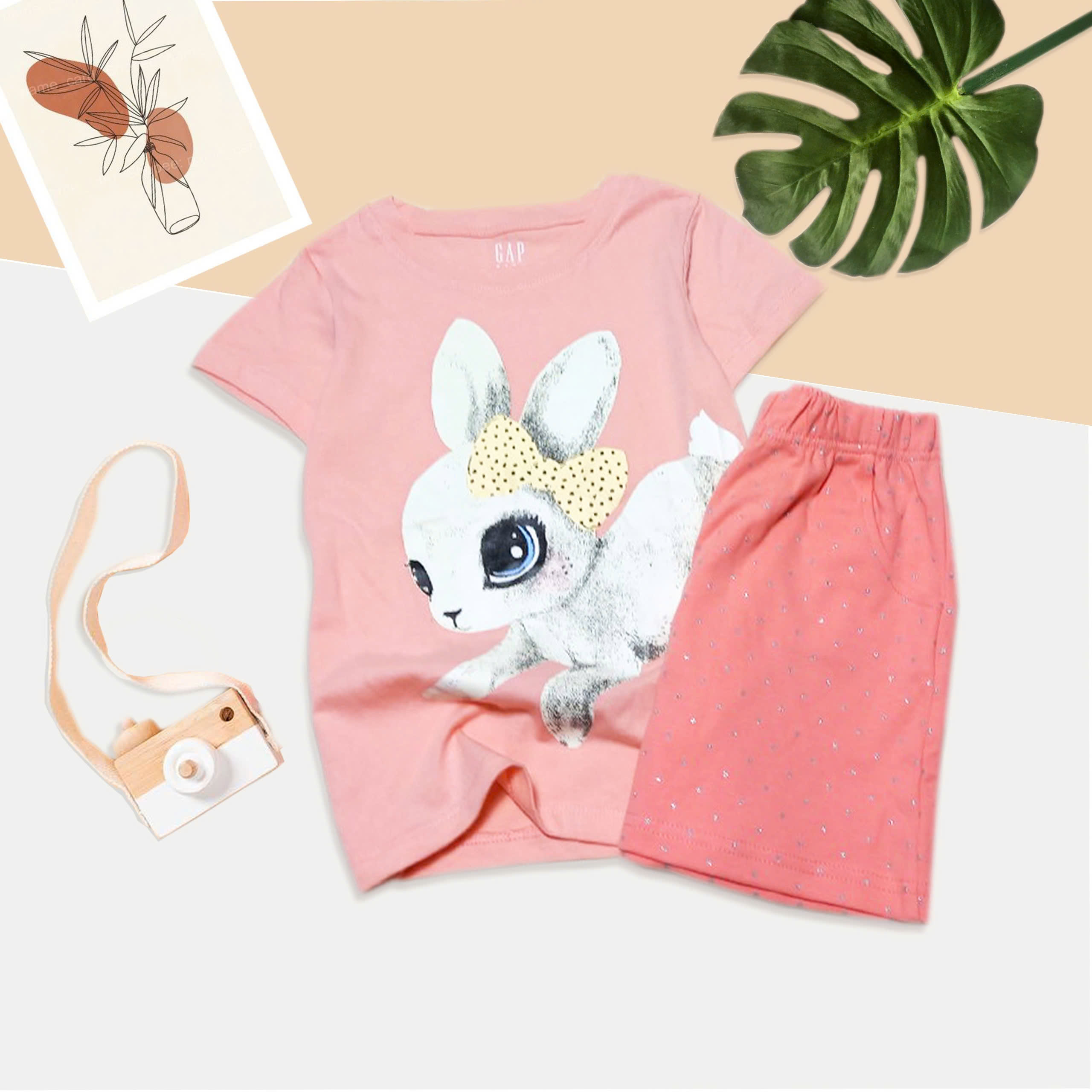 Bộ GAP KIDS cotton BG đại rất dễ thương.1