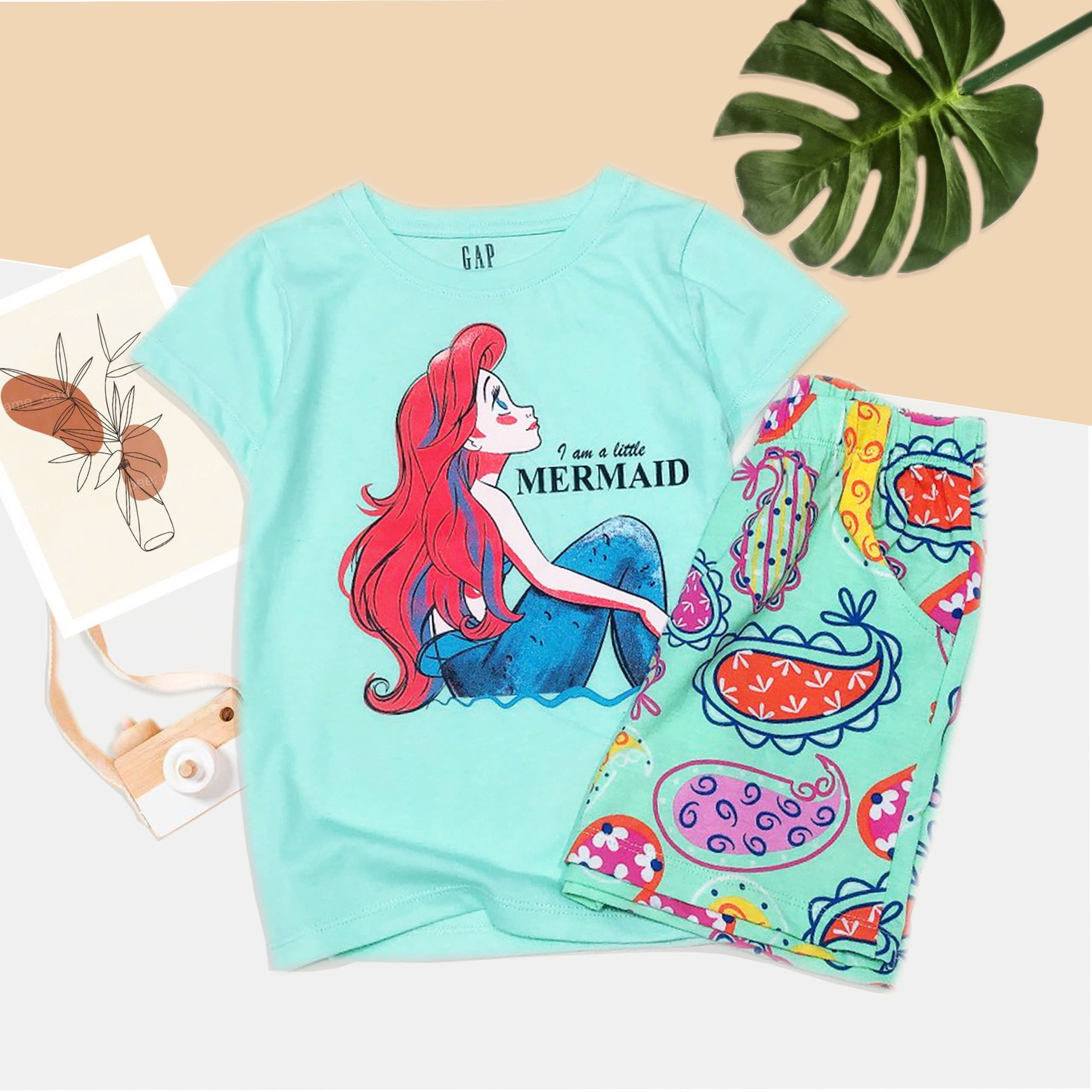 Bộ GAP KIDS cotton BG đại rất dễ thương.0
