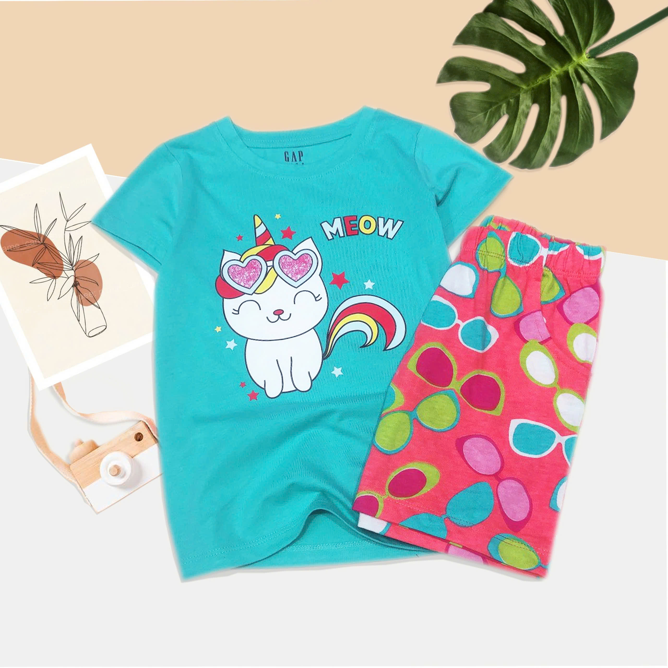 Bộ GAP KIDS cotton BG đại rất dễ thương.9