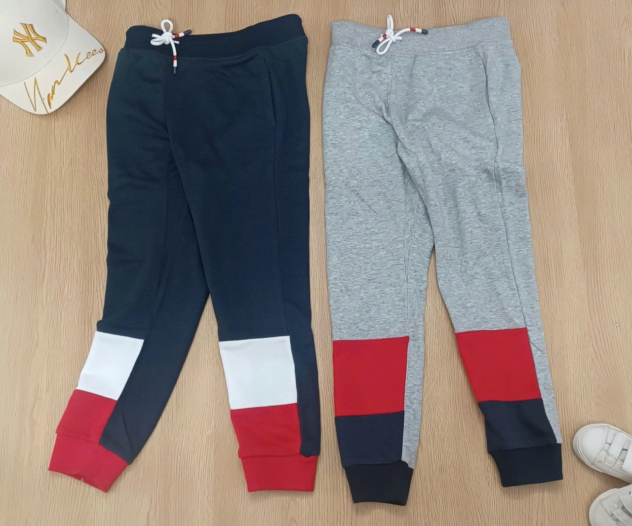 Quần jogger da cá bé trai, bé gái MDK size 8/9Y - 16/17Y, VNXK10