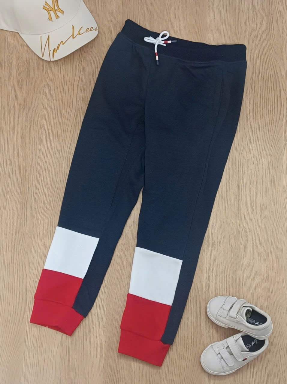 Quần jogger da cá bé trai, bé gái MDK size 8/9Y - 16/17Y, VNXK8