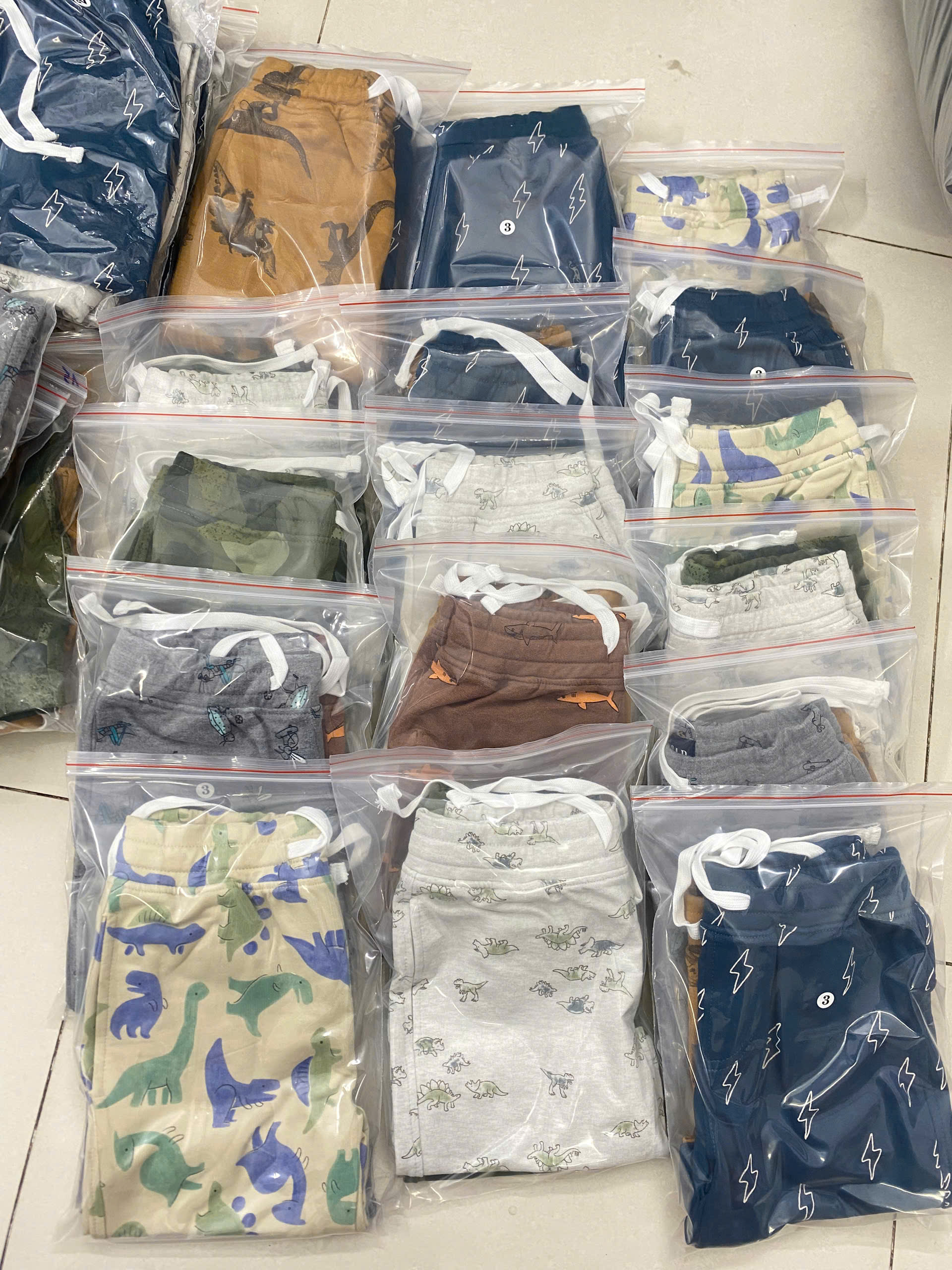 SET 2 QUẦN DA CÁ IN TOÀN PHẦN DÒNG NHÍ 6 SIZE 2-3-4-5-XS- S(6/7) (10-23KG)3