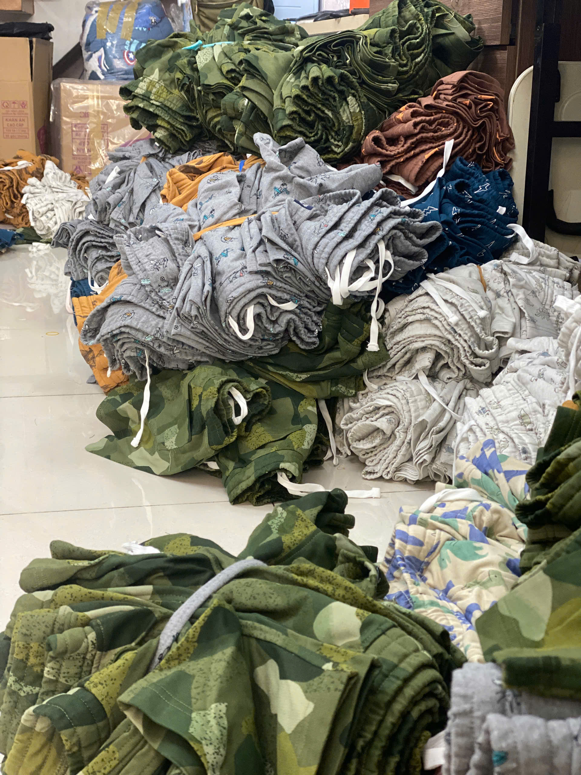 SET 2 QUẦN DA CÁ IN TOÀN PHẦN DÒNG NHÍ 6 SIZE 2-3-4-5-XS- S(6/7) (10-23KG)5