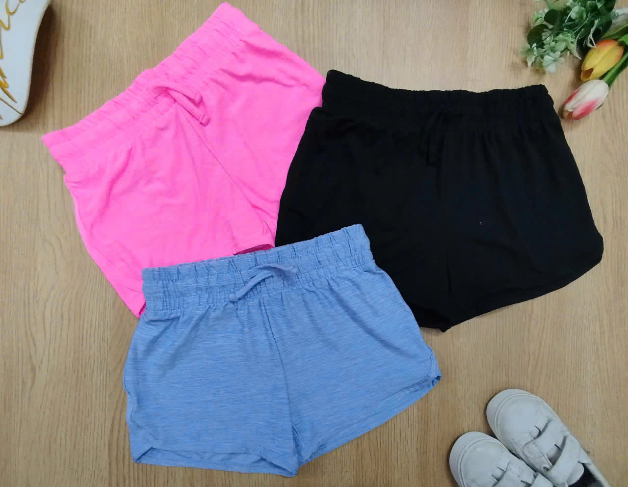 DÒNG SIZE ĐẠI - CHẤT CỰC MÁT Set 3 quần short thể thao bé gái Jumping Beans size 4Y - 12Y, VN xuất xịn.5