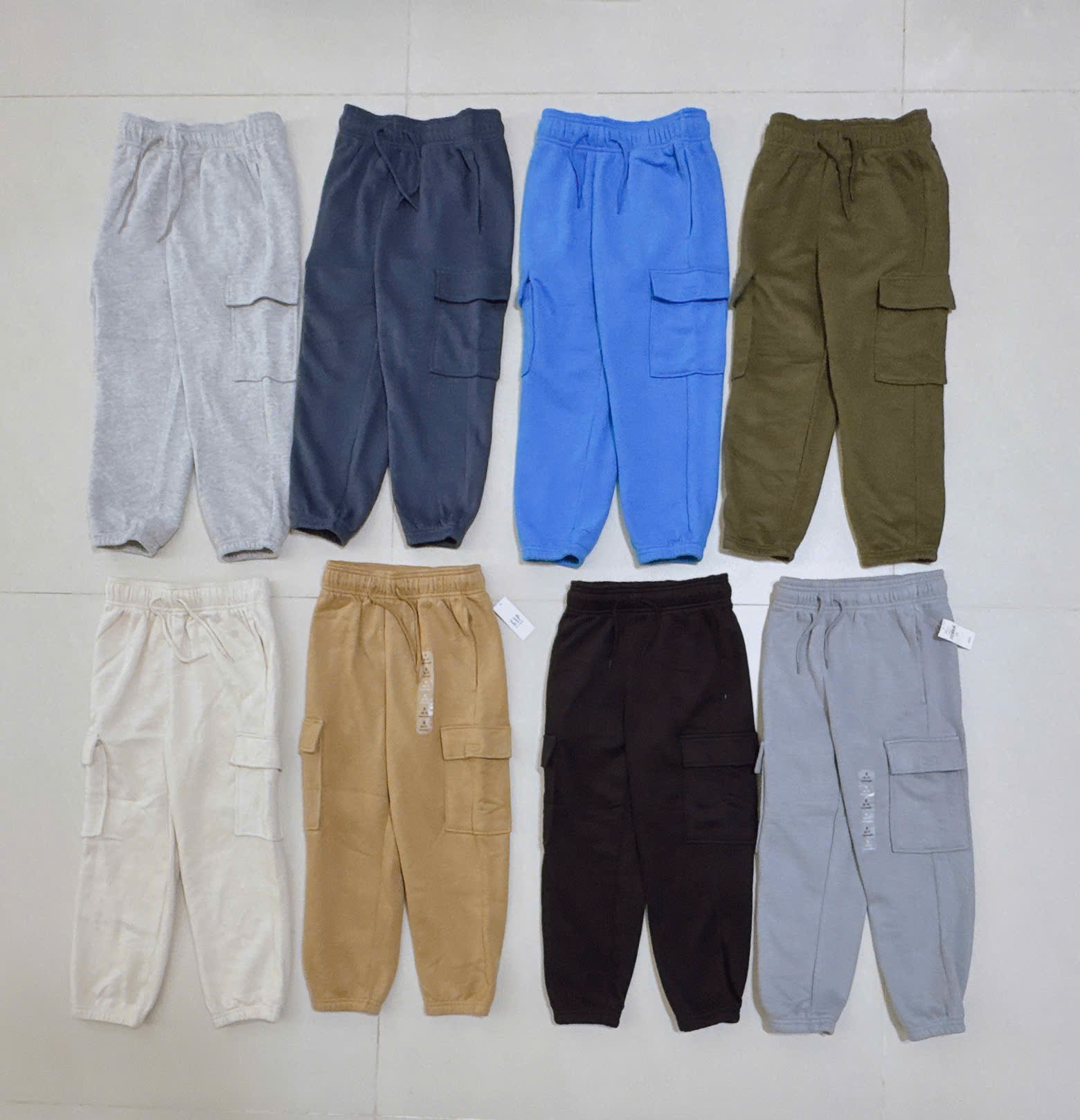 Set 2 Quần jogger Bé Trai Gap Kids túi hộp siêu đẹp Việt Nam xuất dư xịn + Lô bao gồm 9 màu date mới Hãng đang onweb • size  XS - 2XL